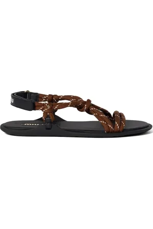 Miu Miu Rivière sandaler med knude
