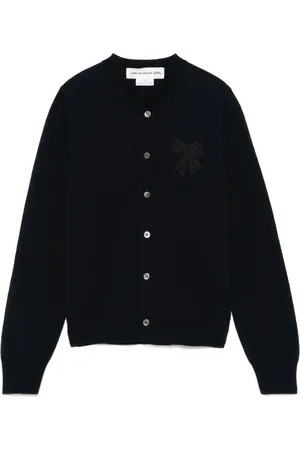 Comme des Garçons Cardigan med sløjfedetalje