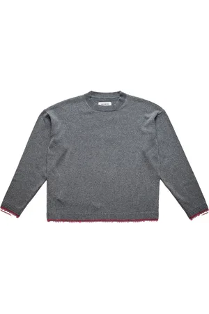 Diomene Sweater med kontrastkant