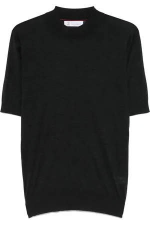 Brunello Cucinelli T-shirt med rund hals