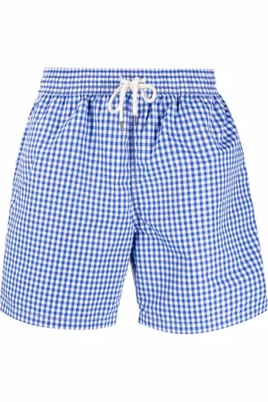 Ralph Lauren Gingham-ternede badeshorts