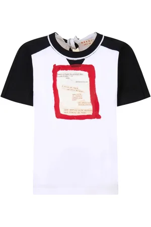 Marni T-shirt med grafisk tryk