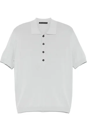 LOW BRAND Finstrikket polo
