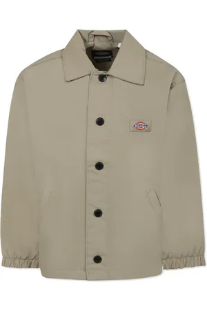 Dickies Skjortejakke med logoapplikation