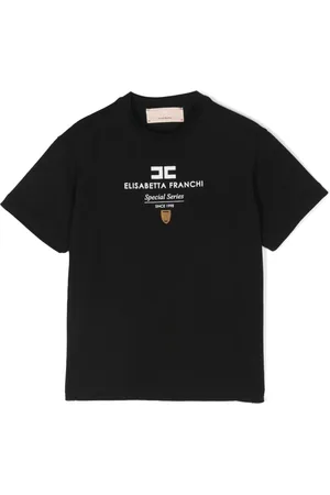 Elisabetta Franchi T-shirt med logotryk