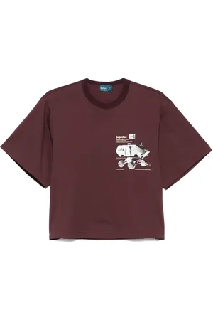 Kolor T-shirt med grafisk tryk