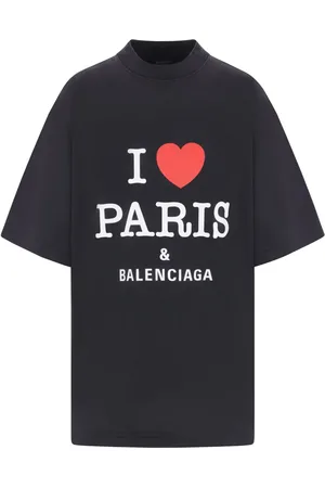 Balenciaga T-shirt med I Love Paris & -tryk