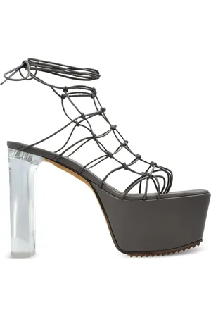 Rick Owens 130 mm Web sandaler med plateausål