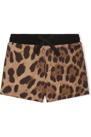 Dolce & Gabbana Shorts med leopardtryk