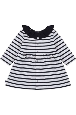 Petit Bateau Langærmet kjole i jersey