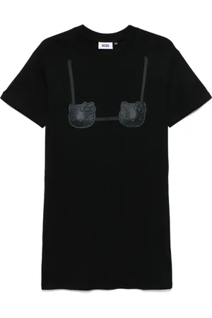 GCDS X Hello Kitty kort kjole med bh-tryk