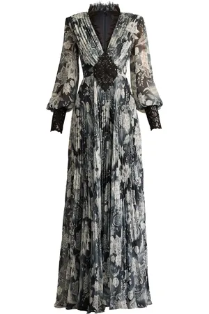 Tadashi Shoji Kjole med blomstertryk