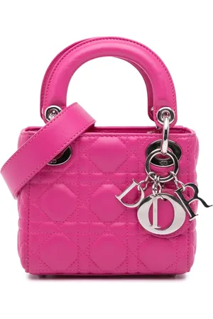Dior Mikro Cannage Lady Dior satchel-taske i lammeskind fra 2015