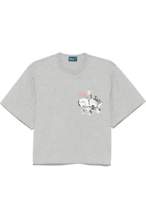 Kolor T-shirt med grafisk tryk