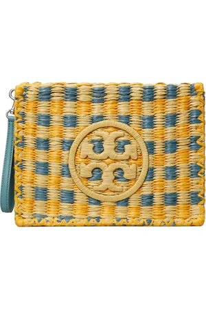 Tory Burch Vævet Ella clutch med tern
