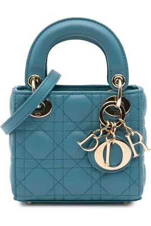 Dior Mikro Cannage Lady Dior satchel-taske i lammeskind fra 2022