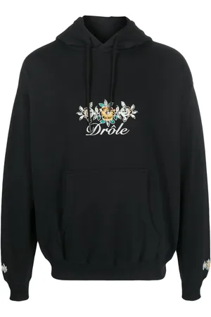 Drôle de Monsieur Hættetrøje med broderet logo