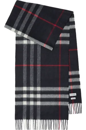 Burberry Ternet tørklæde i kashmir med frynser