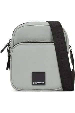 Karl Lagerfeld Crossbody-taske med dobbelt lynlås