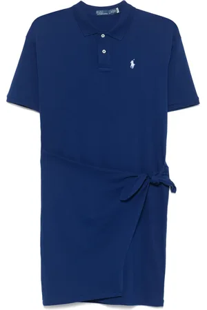 Ralph Lauren Kort kjole med draperet panel