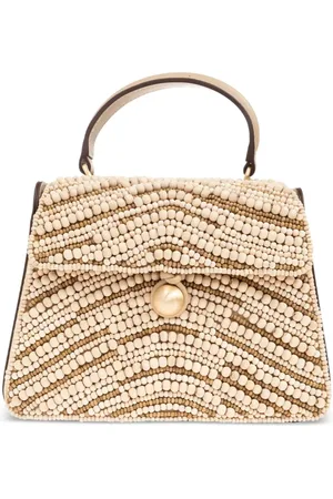 Cult Gaia Tote med træperler