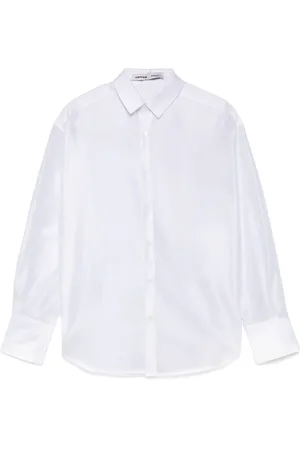 Carven Skjorte i gennemsigtig taft