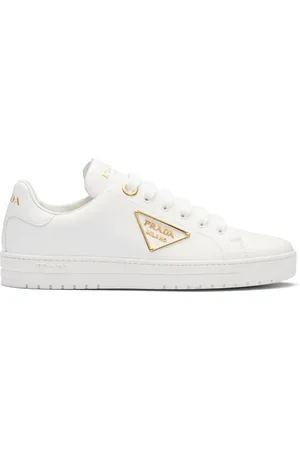 Prada Edge sneakers med trekantet logo