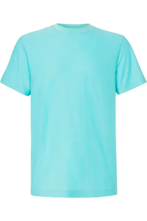 Missoni T-shirt i bomuld med tonet zigzagmønster