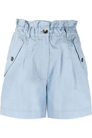 Kenzo Shorts med paperbag-talje og broderet logo