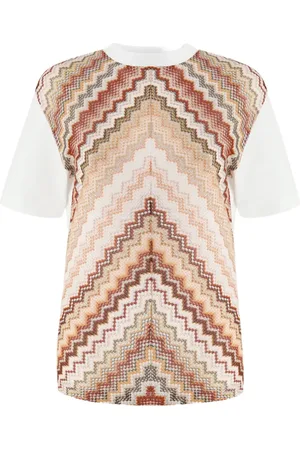 Missoni Chevron-vævet T-shirt