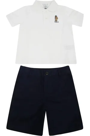Ralph Lauren Ppolo-skjorte og shortssæt