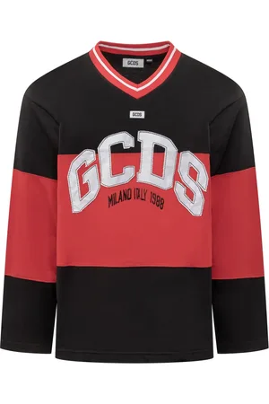 GCDS Langærmet T-shirt med logo