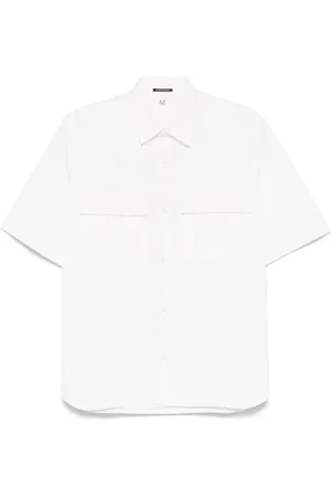 C.P. Company Kortærmet gabardine-skjorte