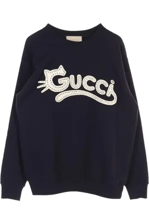 Gucci Sweatshirt med logotypapplikation från 2010-talet