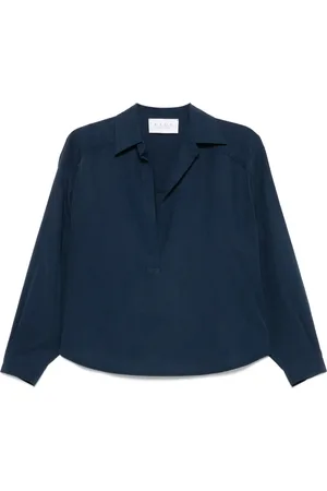 Kaos Bluse med klassisk krave