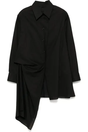 YOHJI YAMAMOTO Asymmetrisk skjorte
