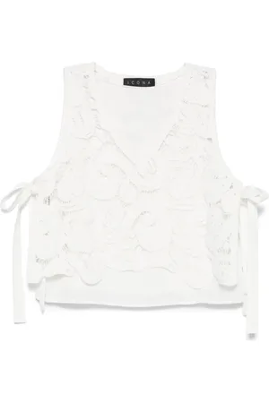 Kaos Hæklet striktop