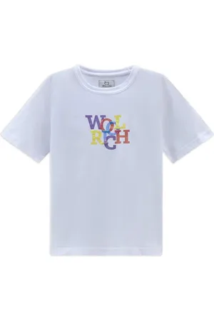 Woolrich T-shirt med logotryk