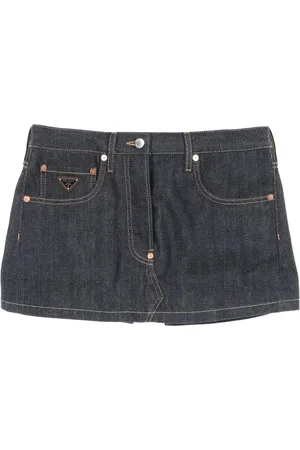 Prada Kort jeanskjol från 2020-talet