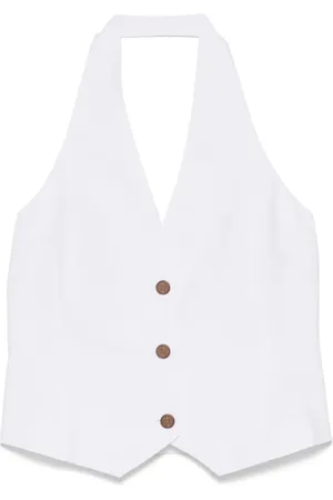 ..,MERCI Vest med halterneck