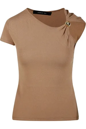 FEDERICA TOSI Top med asymmetrisk detalje