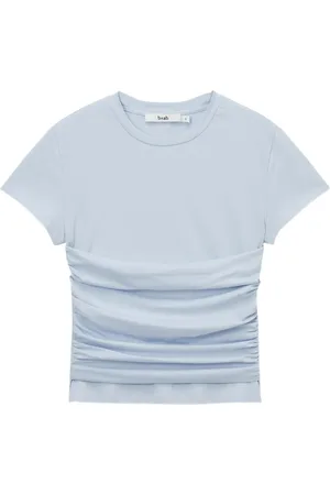 B+AB T-shirt med ruche-detalje