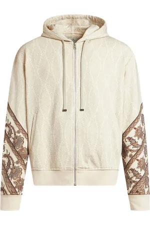 Etro Hættetrøje med paisley-tryk