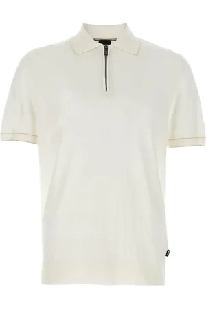 HUGO BOSS Kortærmet Jiovanotto polo med lynlås