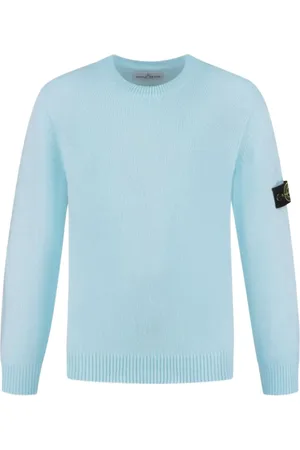 Stone Island Ribbet trøje med kompasmærke