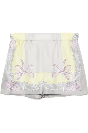VERSACE Silk shorts