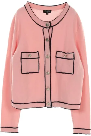 CHANEL Cardigan i kashmir fra 1986-1988