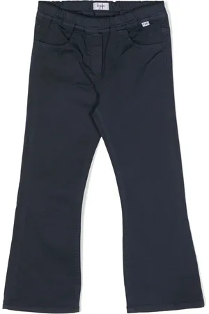 Il gufo Cropped bukser i gabardine med svaj