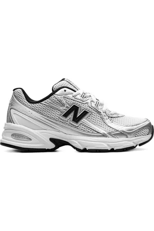 New Balance 740 White Silver/Metallic Black sneakers