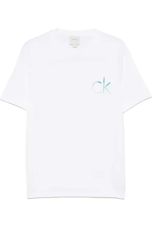 Calvin Klein T-shirt med logo på brystet